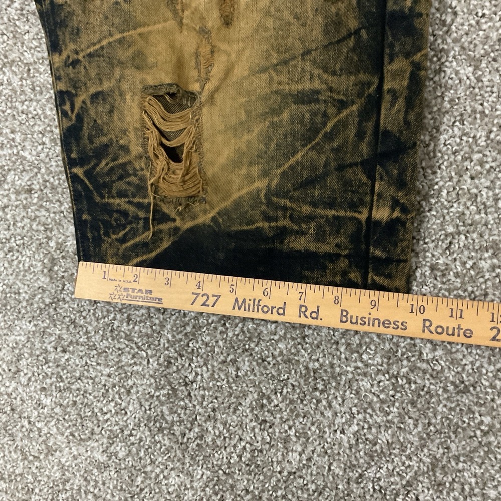 Dash Men's Shorts Size 40 Pockets Stretch Distressed Denim Pockets Frayed Hems - Picture 15 of 16